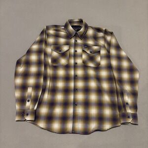 Dixxon Flannel Plaid Shirt Suicidal Tendies Mens Small Spring Preppy Grunge